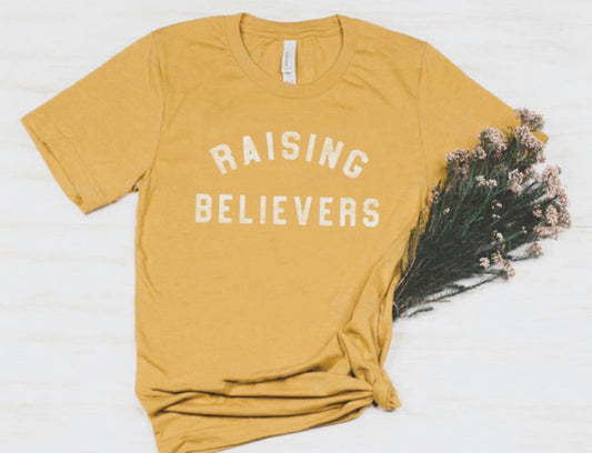 RAISING BELIEVERS GRAPHIC TEE