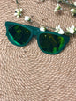 GREEN GOODR SUNGLASSES W/ GOLD