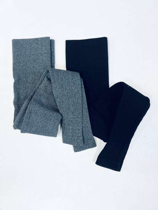 BF {22} RIBBED SEAMLESS HIGH WAISTED LEGGING