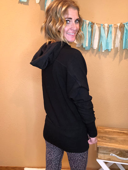 BLACK HOODIE