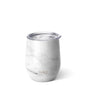 SWIG STEMLESS WINE CUP-MARBLE MATTE