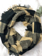 BEIGE INFINITY SCARF