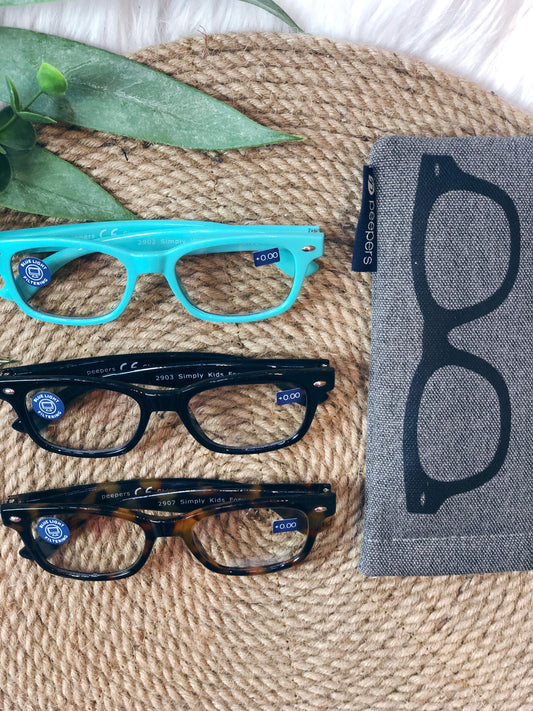 KIDS GLASSES - TORTOISE