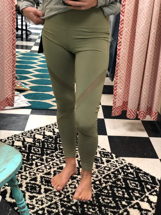 OLIVE WORKOUT LEGGING