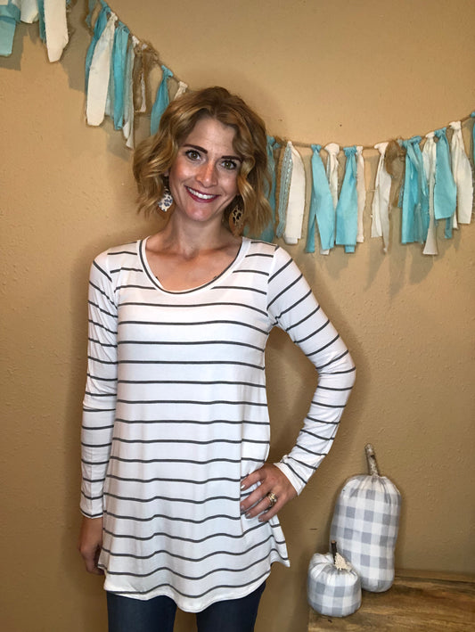 STRIPE LONG SLEEVE