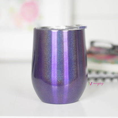 GLITTER WINE CUP