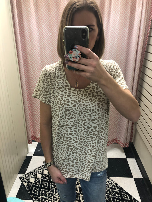 LEOPARD TEE