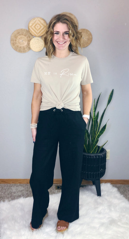 HE IS RISEN GRAPHIC TEE