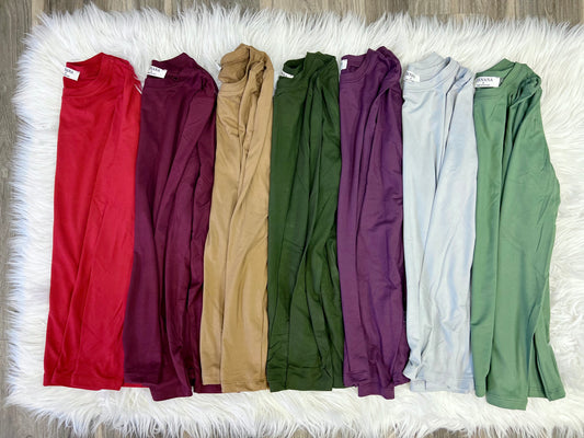 BF {22} BUTTER SOFT LONG SLEEVE ROUND NECK TOP
