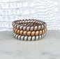 {BF} MIXED METAL HAIR TIES