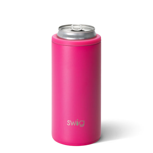 HOT PINK 12 oz. SKINNY CAN COOLER