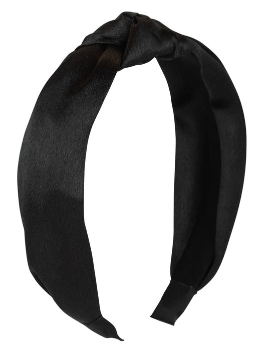 {BF} SATIN KNOT HEADBAND