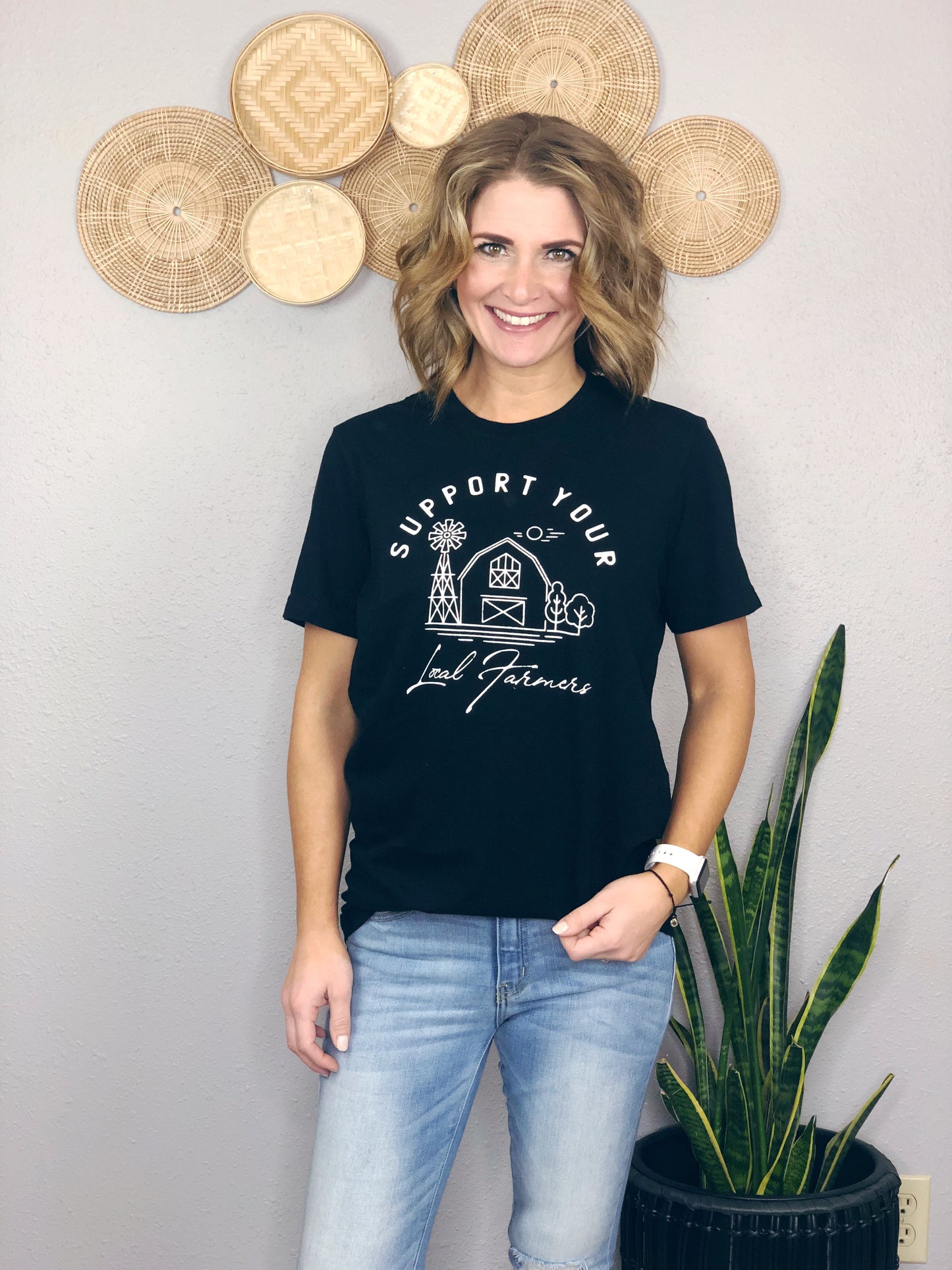 SUPPORT LOCAL FARMER BARN TEE