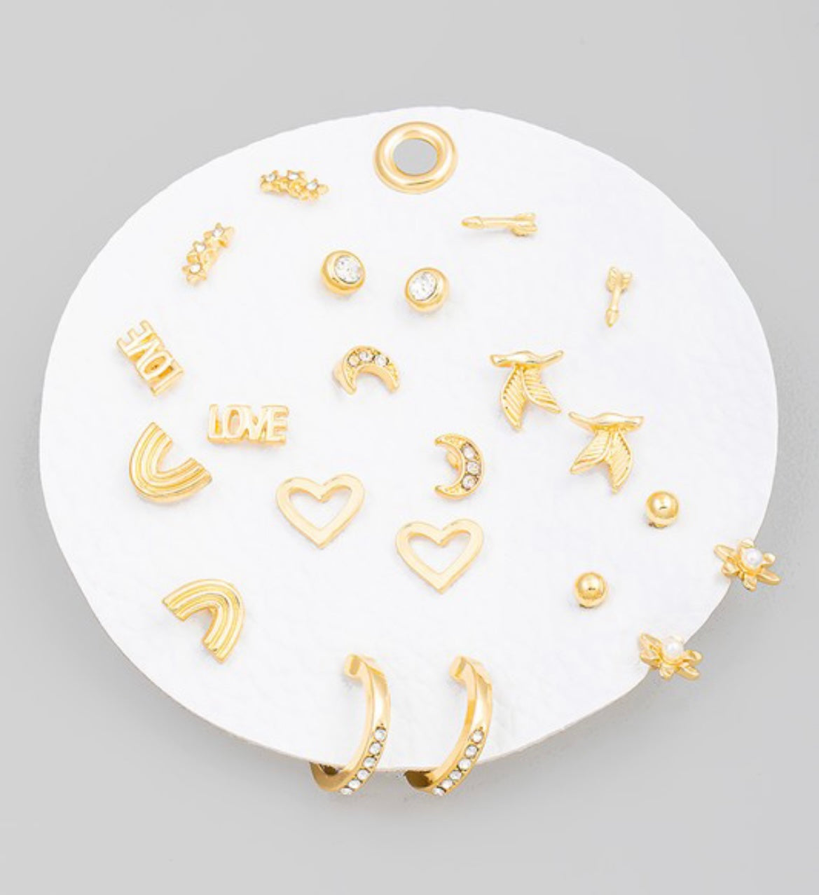 LOVE EARRING SET