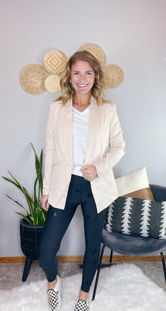 LIGHT WEIGHT OPEN BLAZER