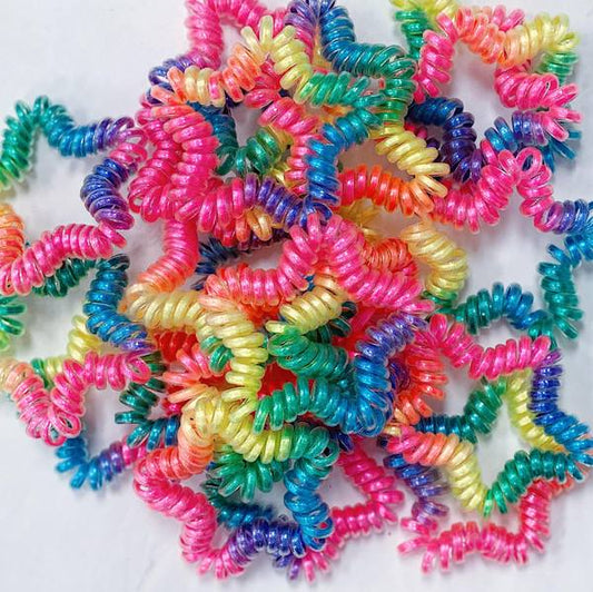 RAINBOW STARS HAIRTIE