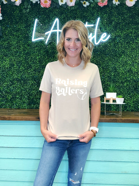 RAISING BALLERS TEE