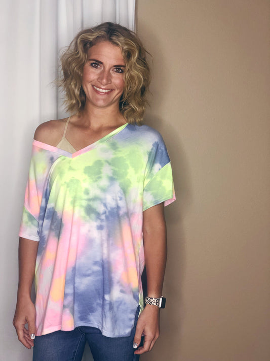 TIE DYE RELAXED TEE