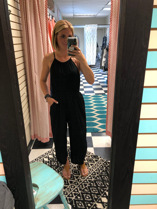 BLACK JUMPSUIT