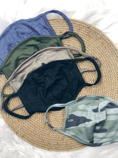 SOLID CLOTH MASK