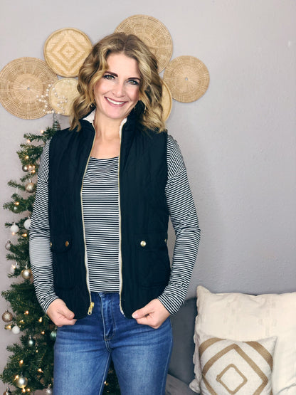 REVERSIBLE PUFFER VEST