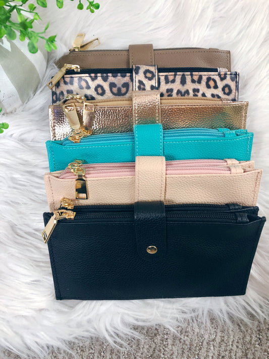 SLIM ZIPPER WALLET