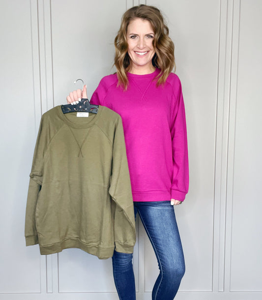 SPRING ‘22 COTTON ROUND NECK PULLOVER