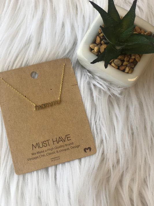 MOMMY NECKLACE