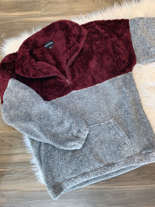 COLOR BLOCK SHERPA {EXTENDED SIZE}