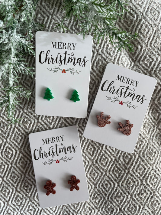 MERRY CHRISTMAS EARRINGS