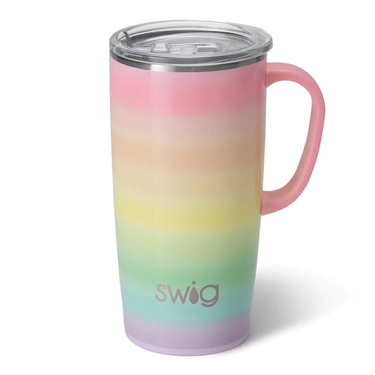 OVER THE RAINBOW 22 OZ SWIG TRAVEL MUG