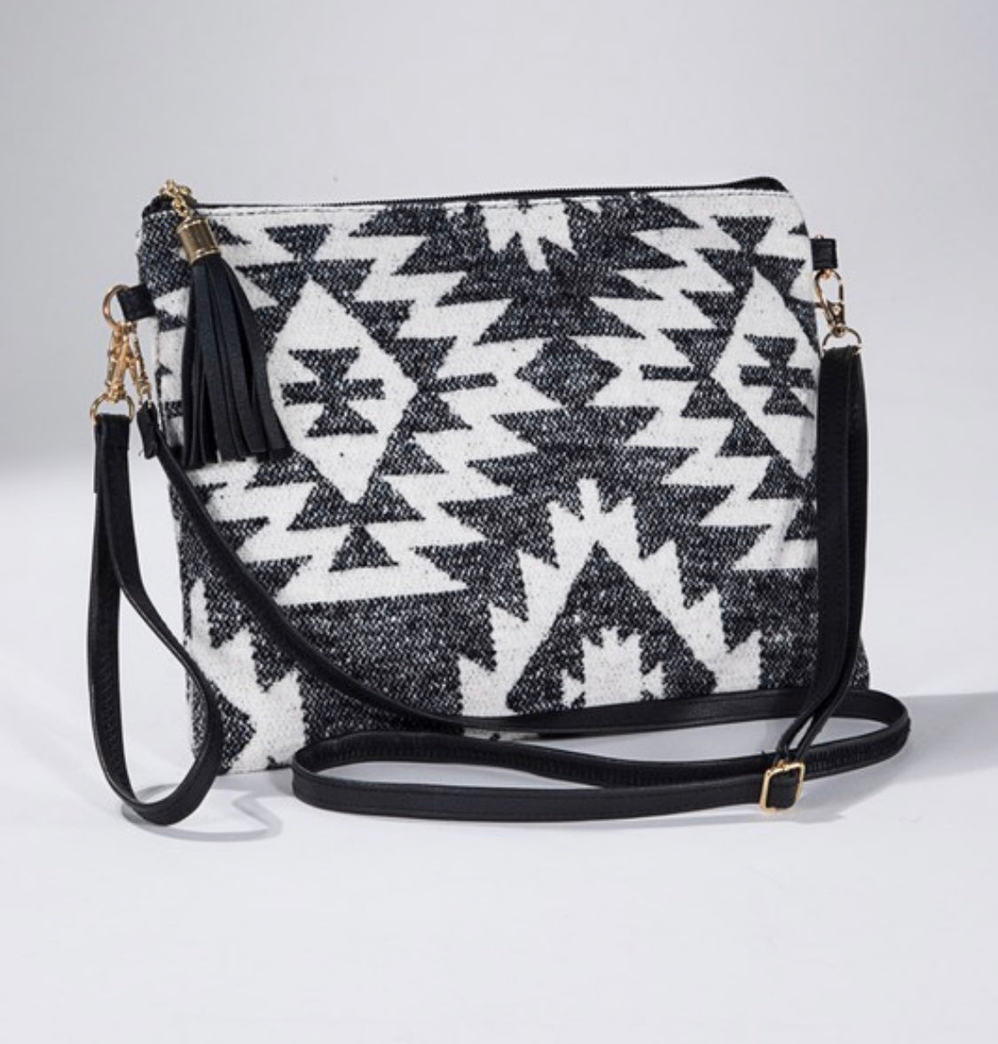 AZTEC CROSS BODY/CLUTCH BAG