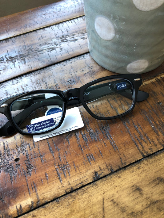 Black glasses