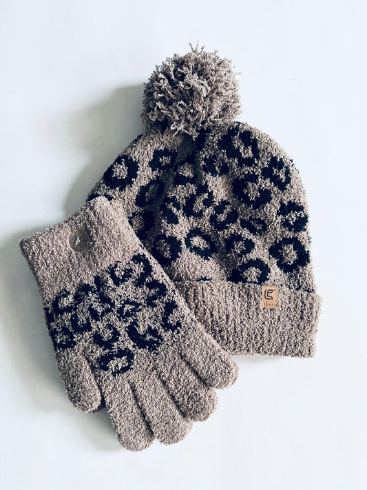 BF {22} LEOPARD WINTER SET
