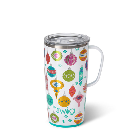TINSEL TOWN 22 OZ SWIG TRAVEL MUG