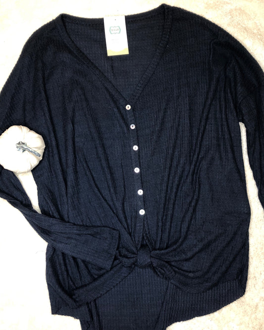 WAFFLE BUTTON FRONT {EXTENDED SIZE}