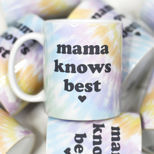 MAMA KNOWS BEST MUG