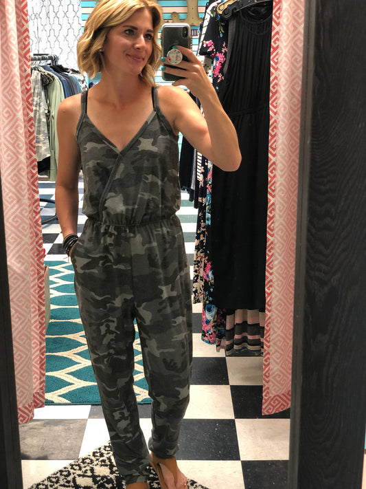 CAMO ROMPER