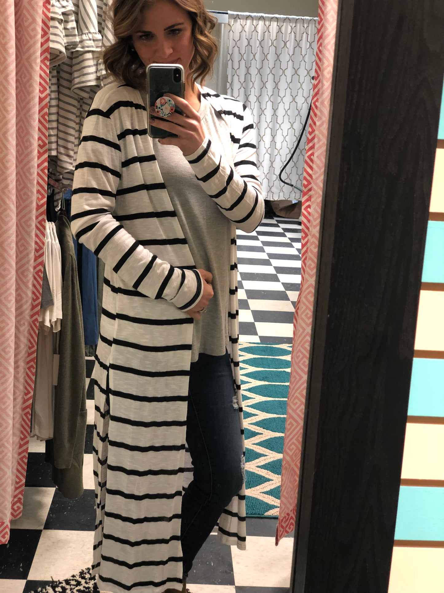 STRIPED DUSTER