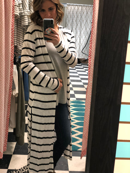STRIPED DUSTER