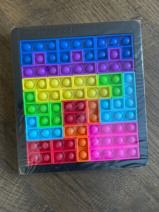 BUILDING BLOCK POP IT TOY