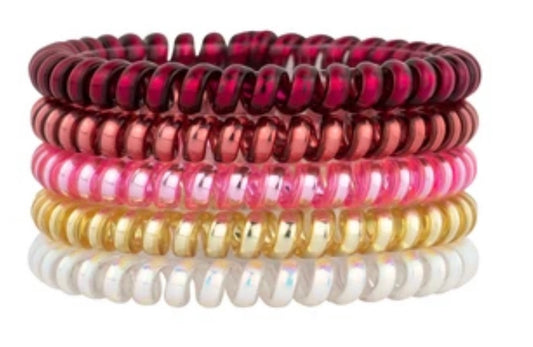 SWEETHEART SKINNY HAIR TIE SET