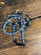 Blue/black/silver/gold Erimish set of 4
