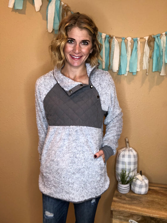 SHERPA PULL OVER {EXTENDED SIZES}