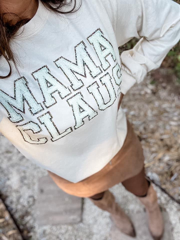 MAMA CLAUS LONG SLEEVE TEE