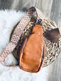 LEATHER GUITAR STRAP BAG