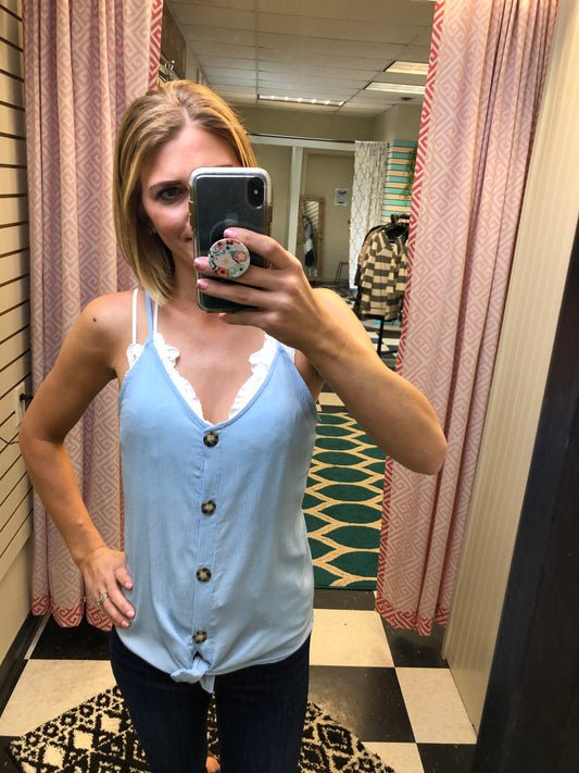 BUTTON FRONT TANK