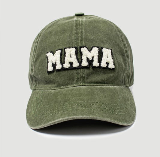 OLIVE MAMA PATCH HAT