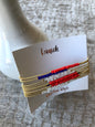 Red white and blue slinky Erimish.