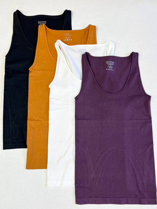 BF {22} SEAMLESS SCOOP NECK TANK